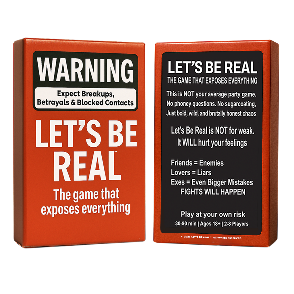Let’s Be Real™ — The Party Game That Exposes Everything